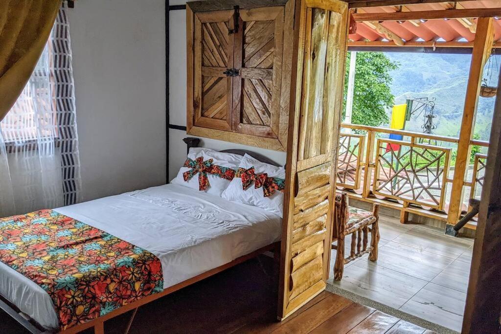 El Encanto Mountain Cabin Salento Exterior foto