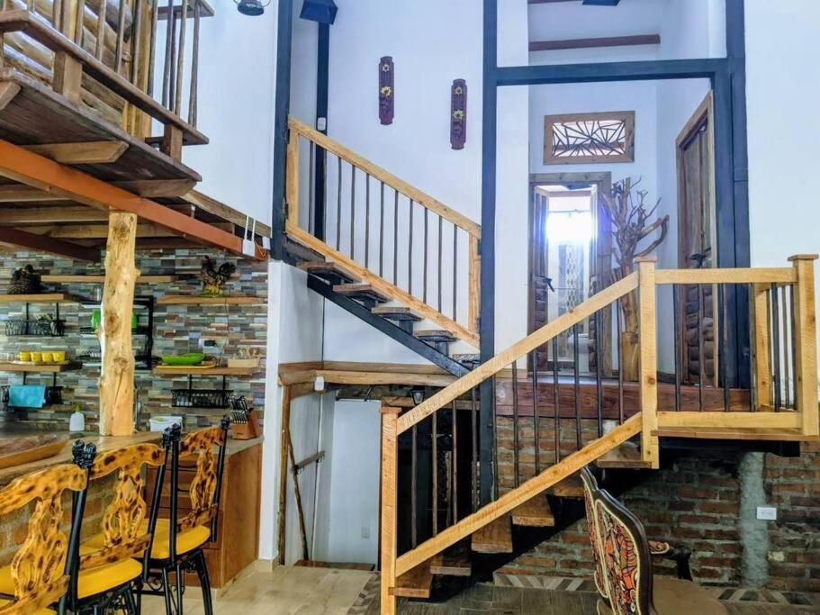 El Encanto Mountain Cabin Salento Exterior foto